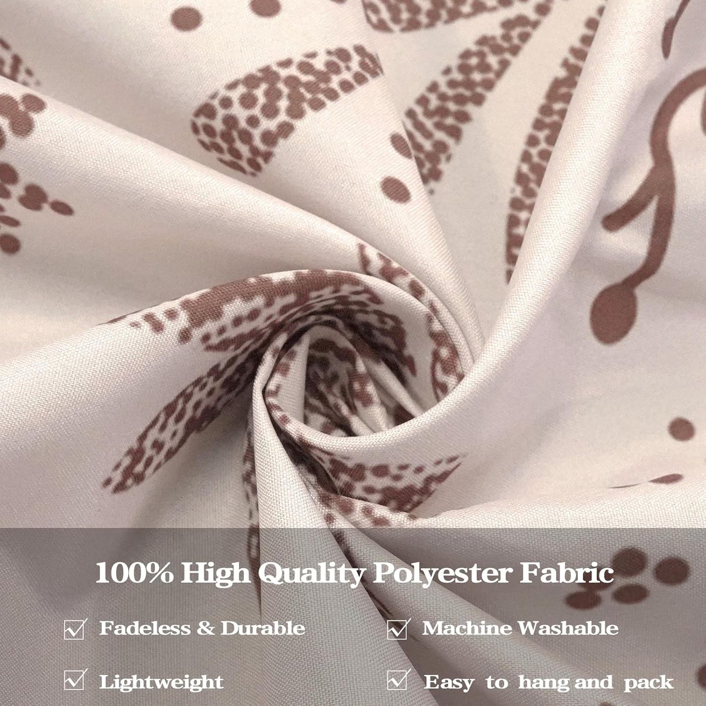 Fowocu Boho Floral Mandala Tapestry Wall Hanging Bohemian Flower Medallion Tapestry Aesthetic Beige Brown Hippie Indian Small Tapestries for Bedroom Living Room Dorm Decor 60 x 44 Inch