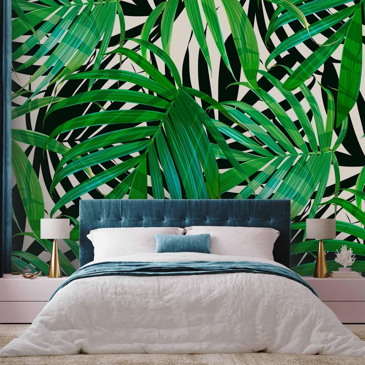 artgeist Premium Wall Mural Tropical 98x69 in - XXL Non-Woven Wallpaper Fleece Wall Decor Photo Print Picture Image Design Home b-B-0280-a-a