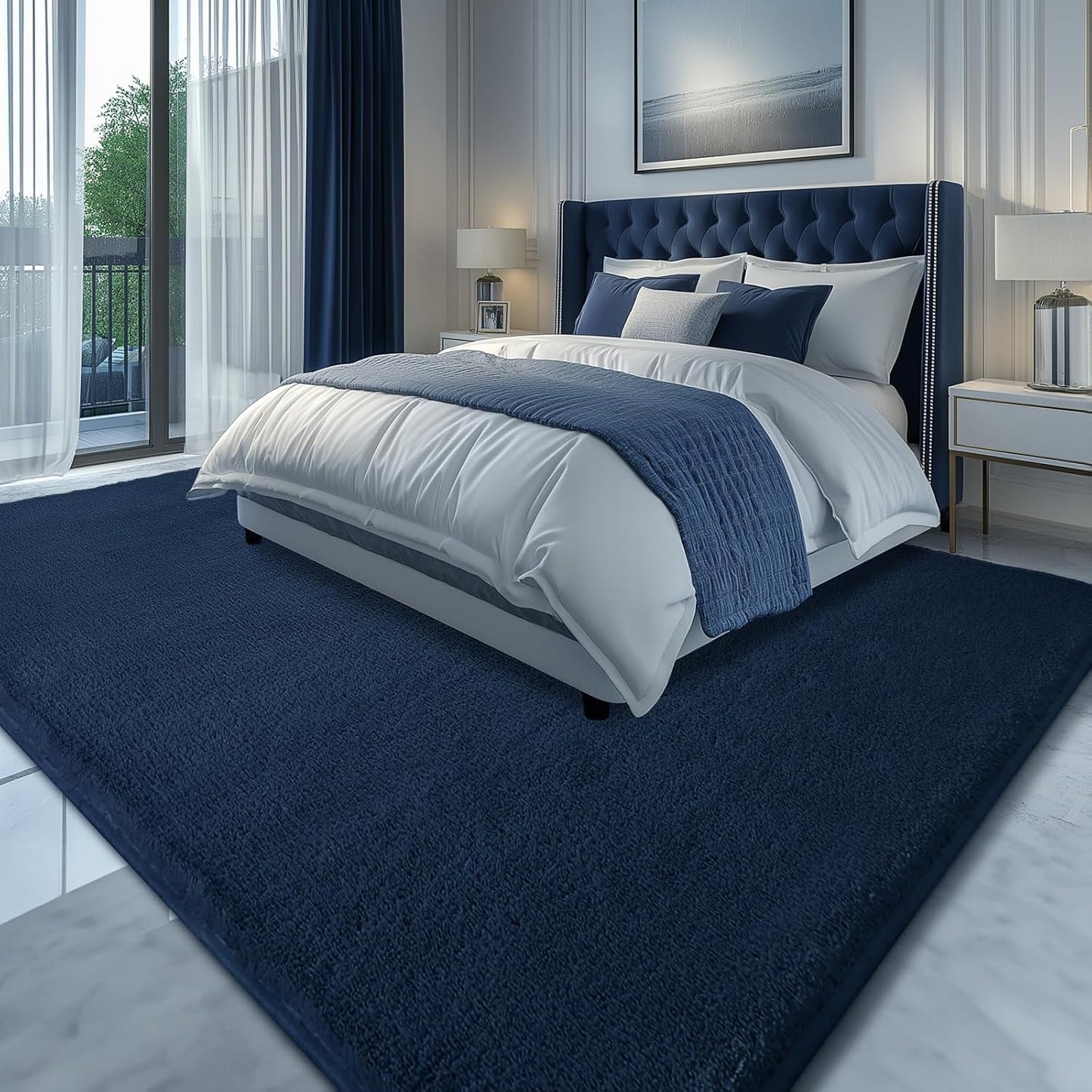 Sour Lemon 9x12 Area Rugs for Living Room, Soft Large Area Rug Fluffy Rugs for Bedroom，Machine Washable Area Rug Non Slip Carpet Rug for Living Room Playroom Kids Room Home Decor