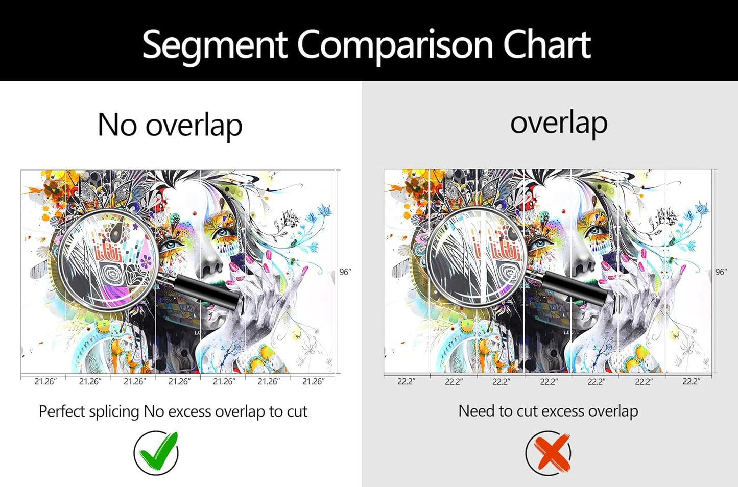 Colorful Graffiti Art Wallpaper Mural for Dressing Room Beauty Nail Salon (Not Peel and Stick)