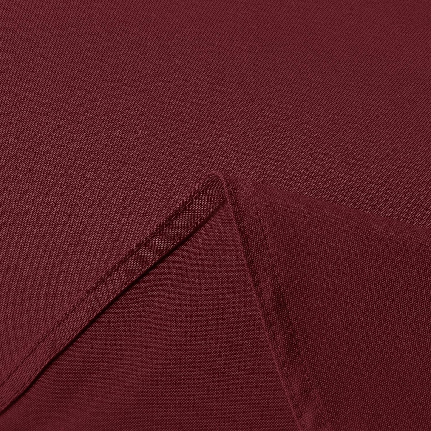 sancua Rectangle Tablecloth - 60 x 84 Inch - Stain and Wrinkle Resistant Washable Polyester Table Cloth, Decorative Fabric Table Cover for Dining Tables, Buffet Parties and Camping, Burgundy