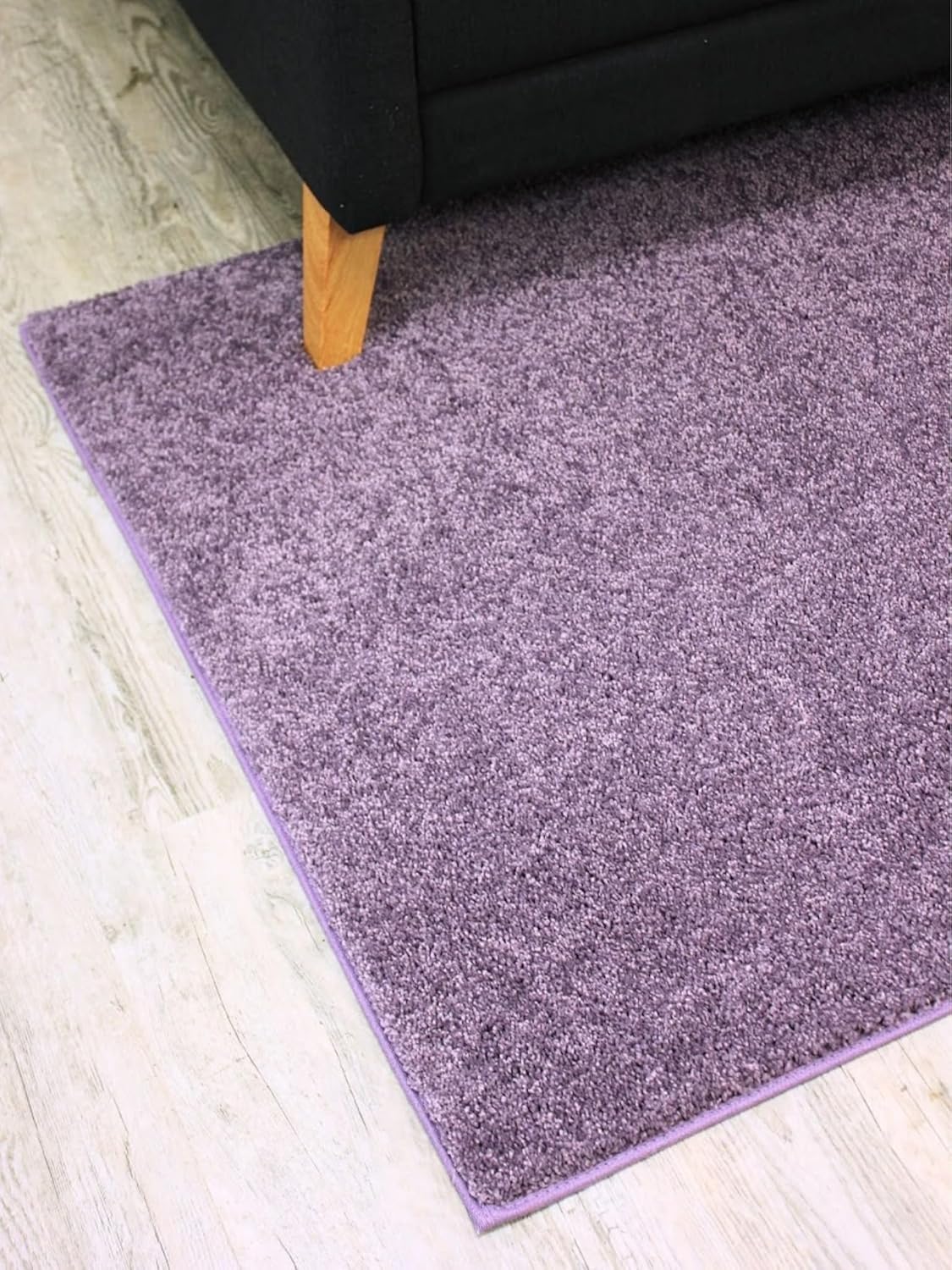 KOECKRITZ Soft and Colorful Kids Classroom Area Rugs (Passes Flammability Pill Test) Many Sizes and Bright Colors to Select from (5' x 7', Lavender)