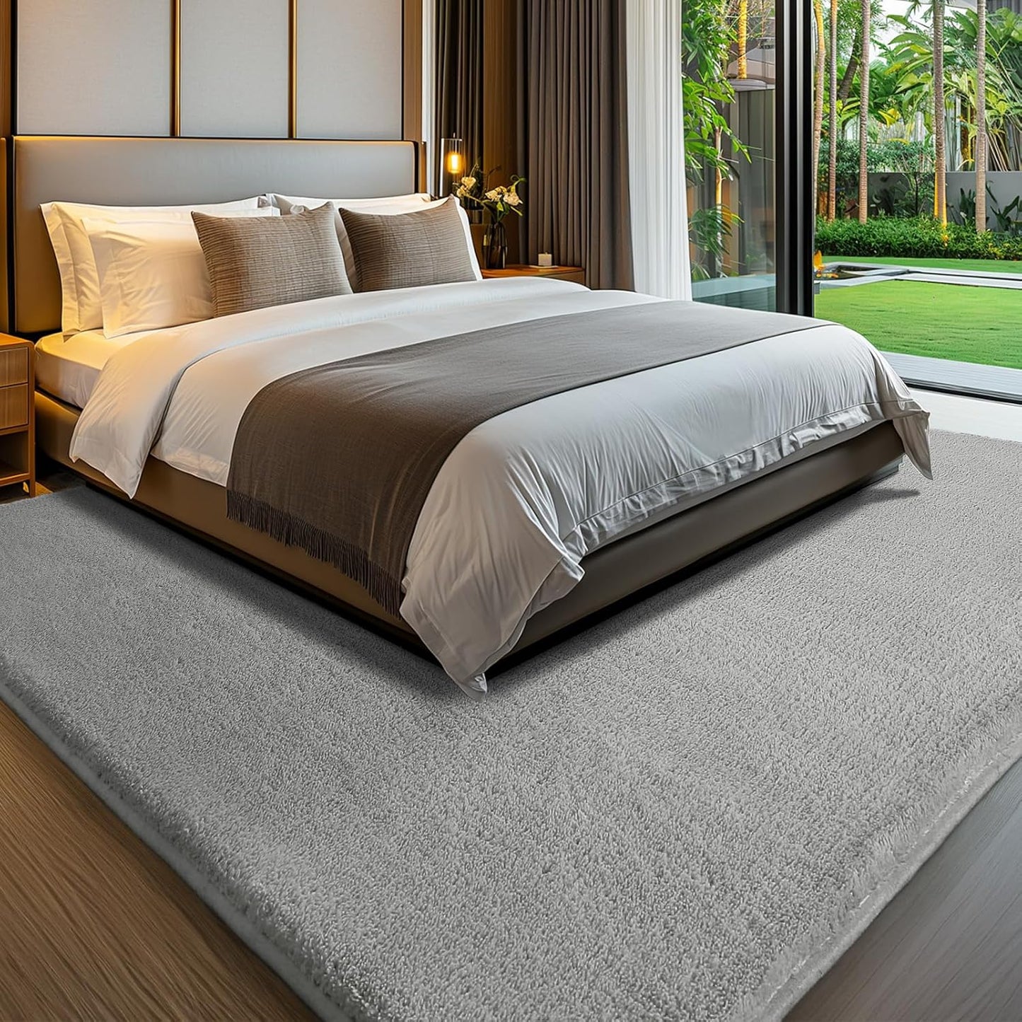 Sour Lemon 8x10 Area Rugs for Living Room, Soft Large Area Rug Fluffy Rugs for Bedroom，Machine Washable Area Rug Non Slip Carpet Rug for Living Room Playroom Kids Room Home Decor