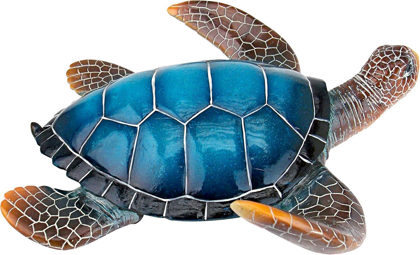 Design Toscano Large Blue SEA Turtle Statue