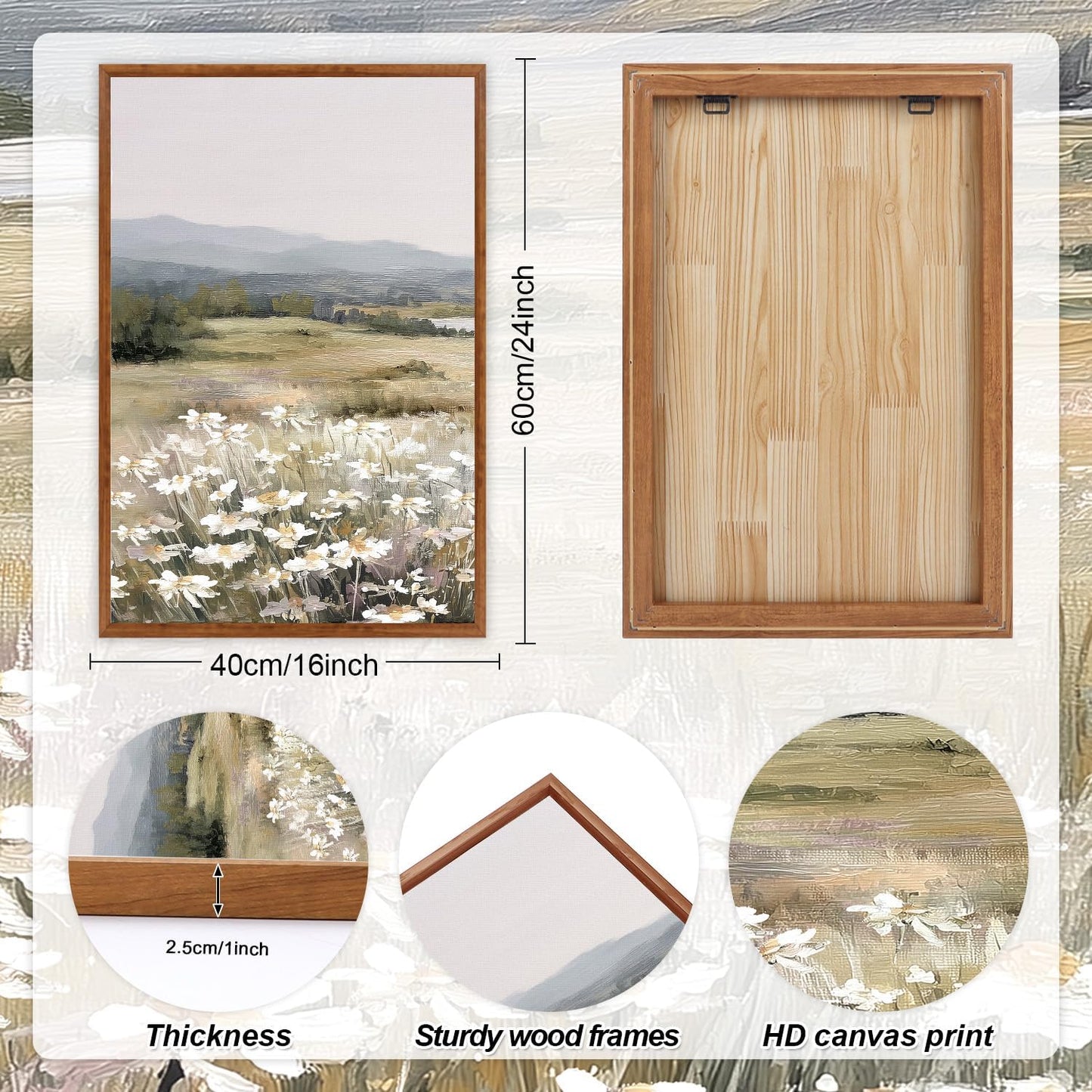 KAIRNE Flower Wall Art