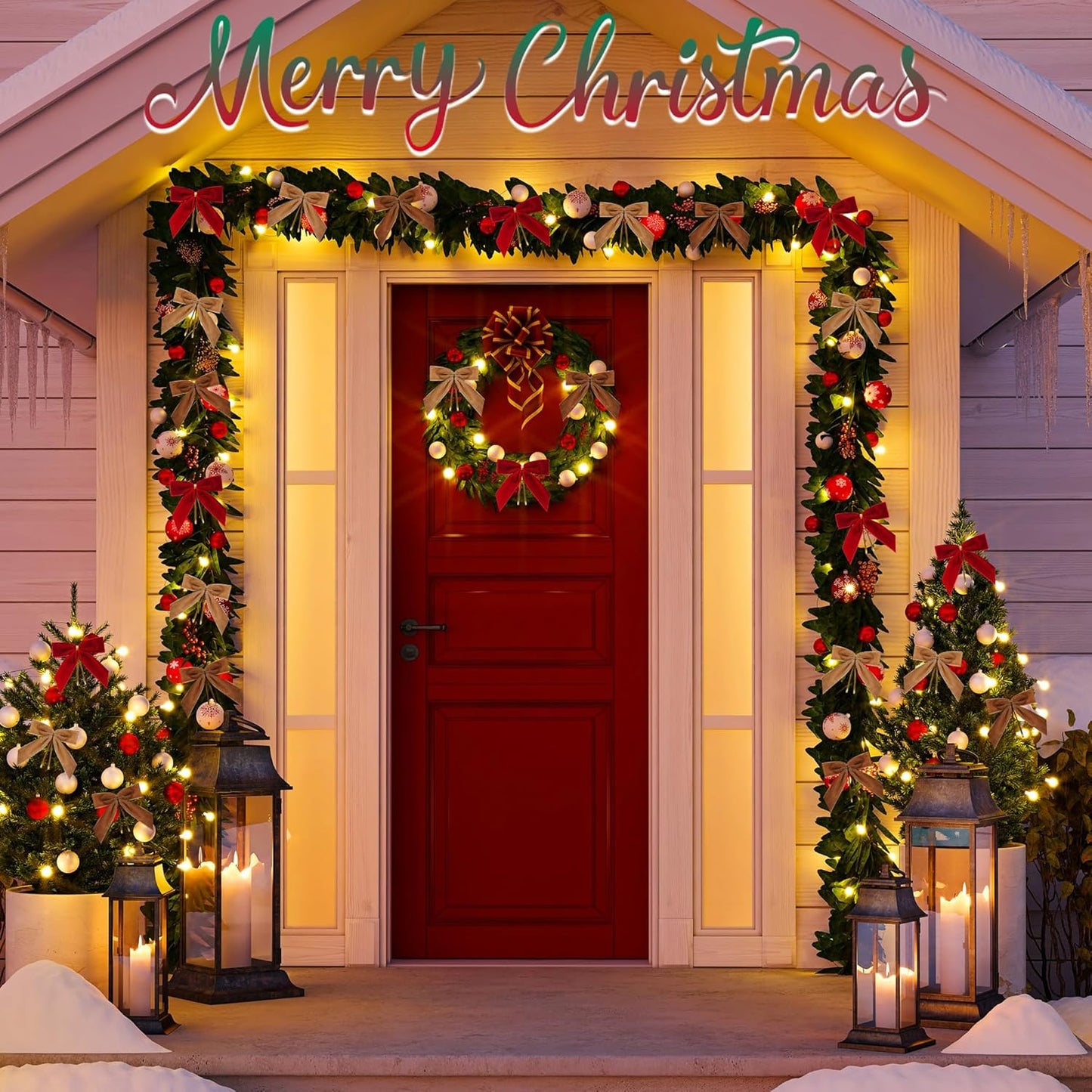 Burgundy Velvet Bows for Christmas Tree Decorations, 24 Pcs Premium Velvet Ribbon Bows, Christmas Tree Ornaments for Xmas Wreaths, Gift Toppers & Holiday Home Decor(1" Width, 3.5x3.5 Inch)