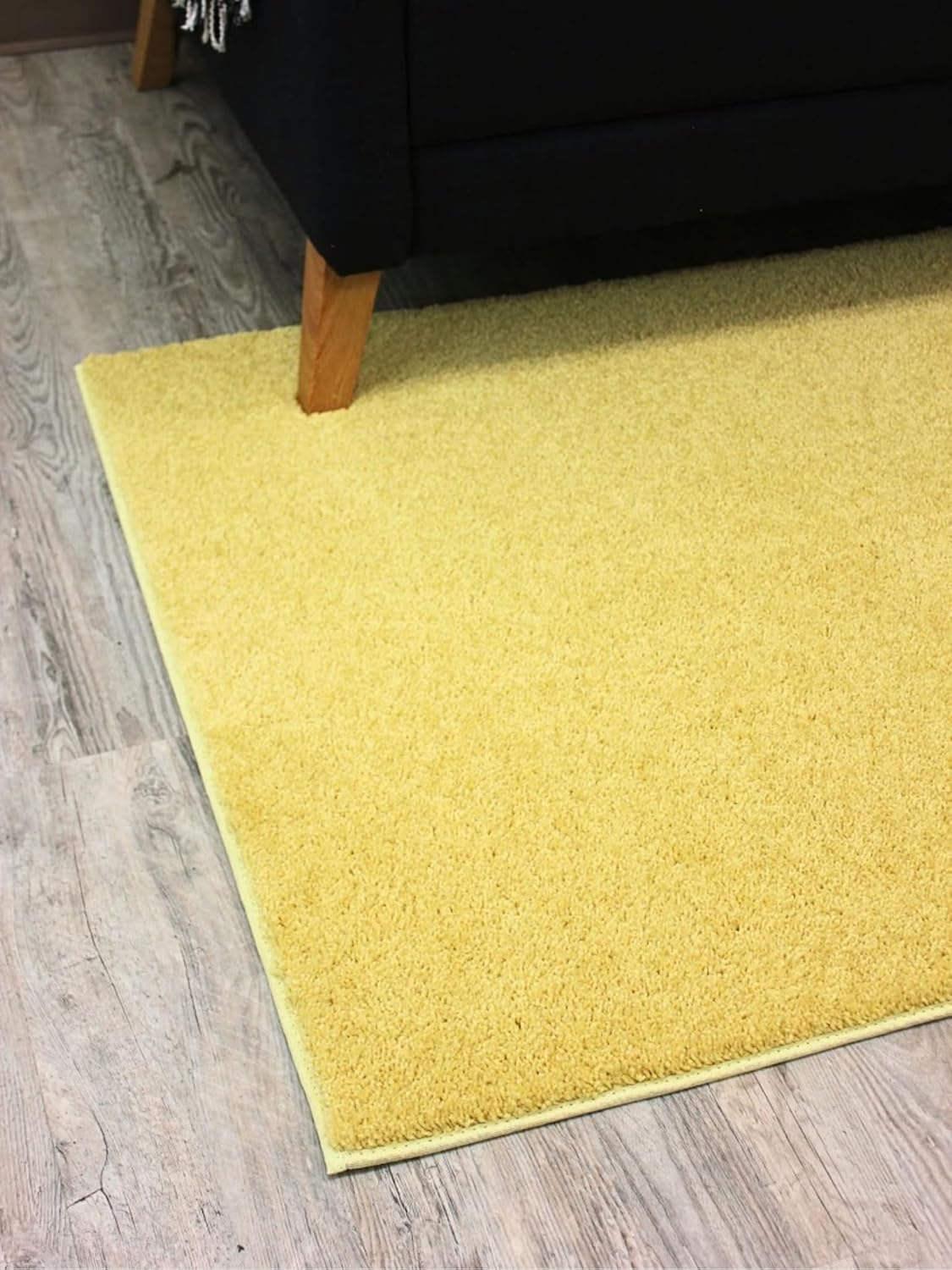 KOECKRITZ Soft and Colorful Kids Classroom Area Rugs (Passes Flammability Pill Test) Many Sizes and Bright Colors to Select from (12' x 15', Lemon)