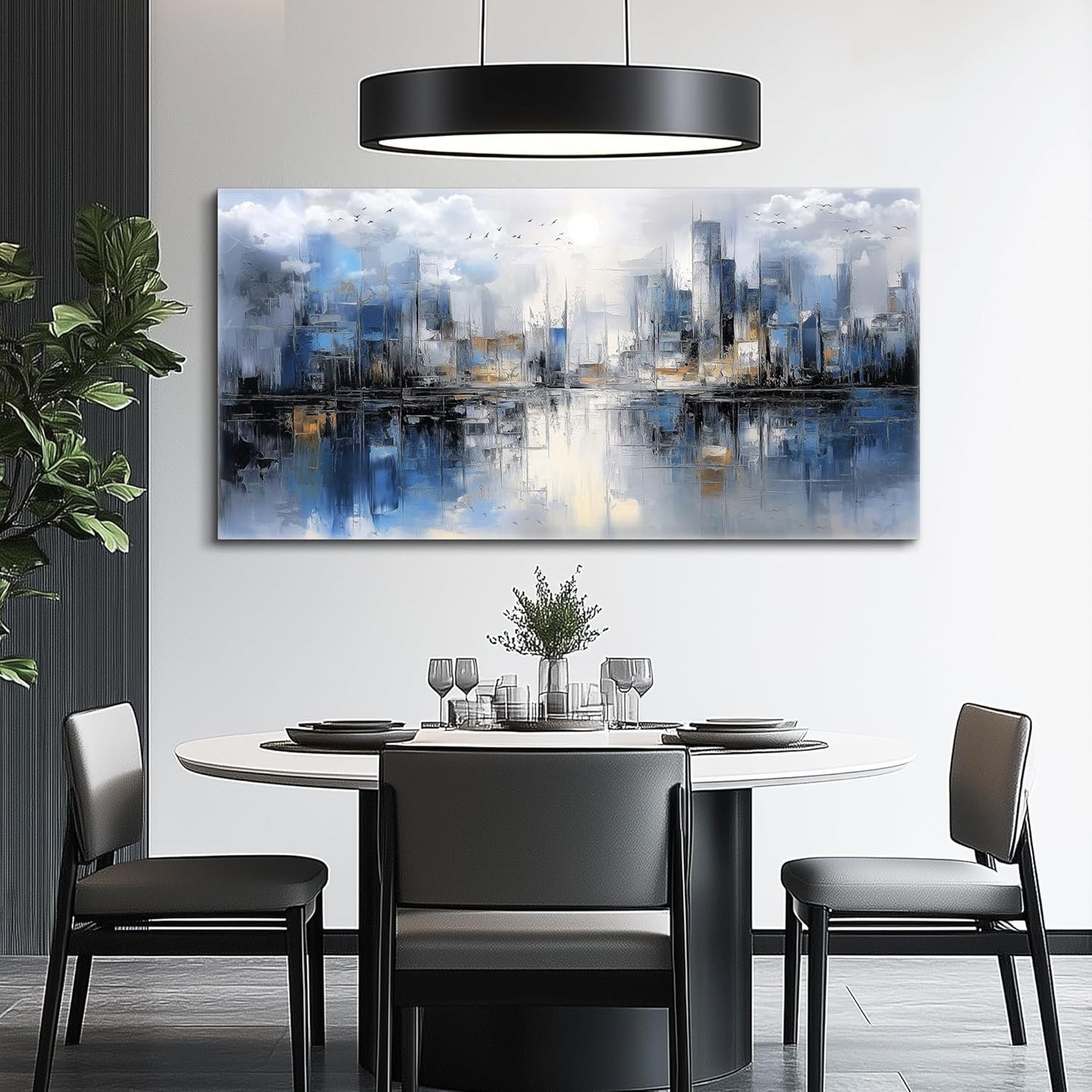 Canvas Wall Art for Living Room Large Wall Decor for Office Bedroom Decorations Abstract Watercolor Painting Artwork Room Wall Mural Aesthetic Home Decor 30x60 in