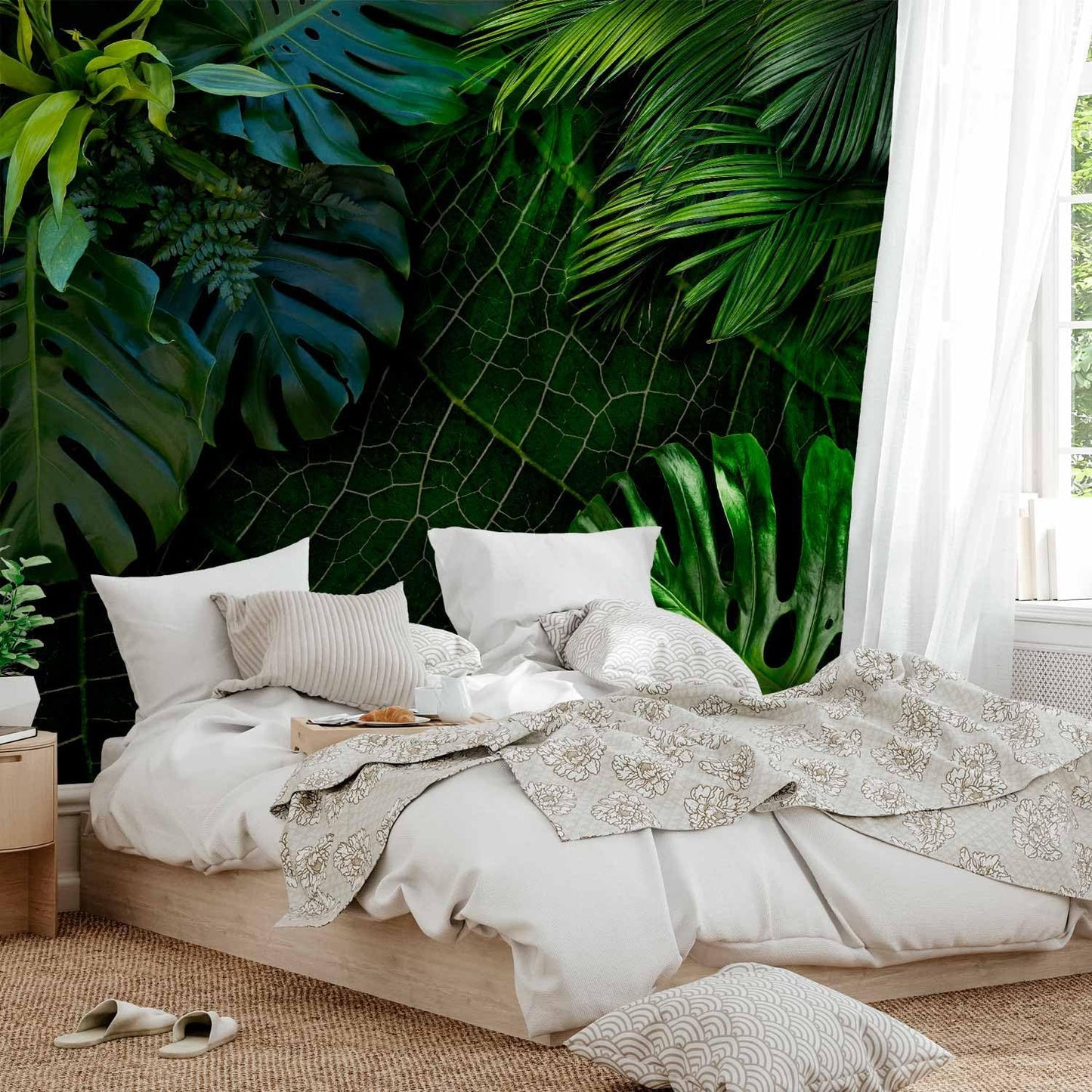 artgeist Premium Wall Mural Tropical 79x55 in - XXL Non-Woven Wallpaper Fleece Wall Decor Photo Print Picture Image Design Home b-C-0224-a-a