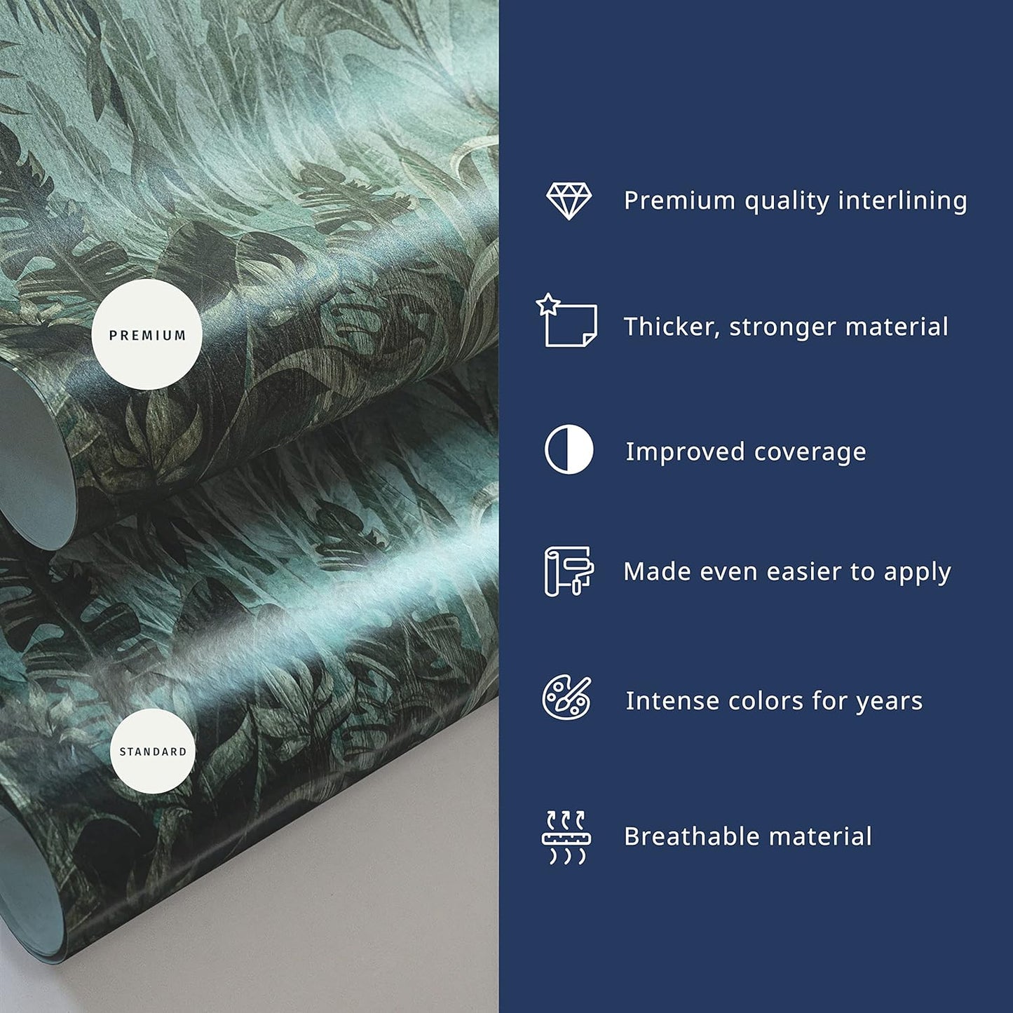 artgeist Premium Wall Mural World Map 138x101 in - XXL Non-Woven Wallpaper Fleece Wall Decor Photo Print Picture Image Design Home Map of The World k-A-0091-a-c