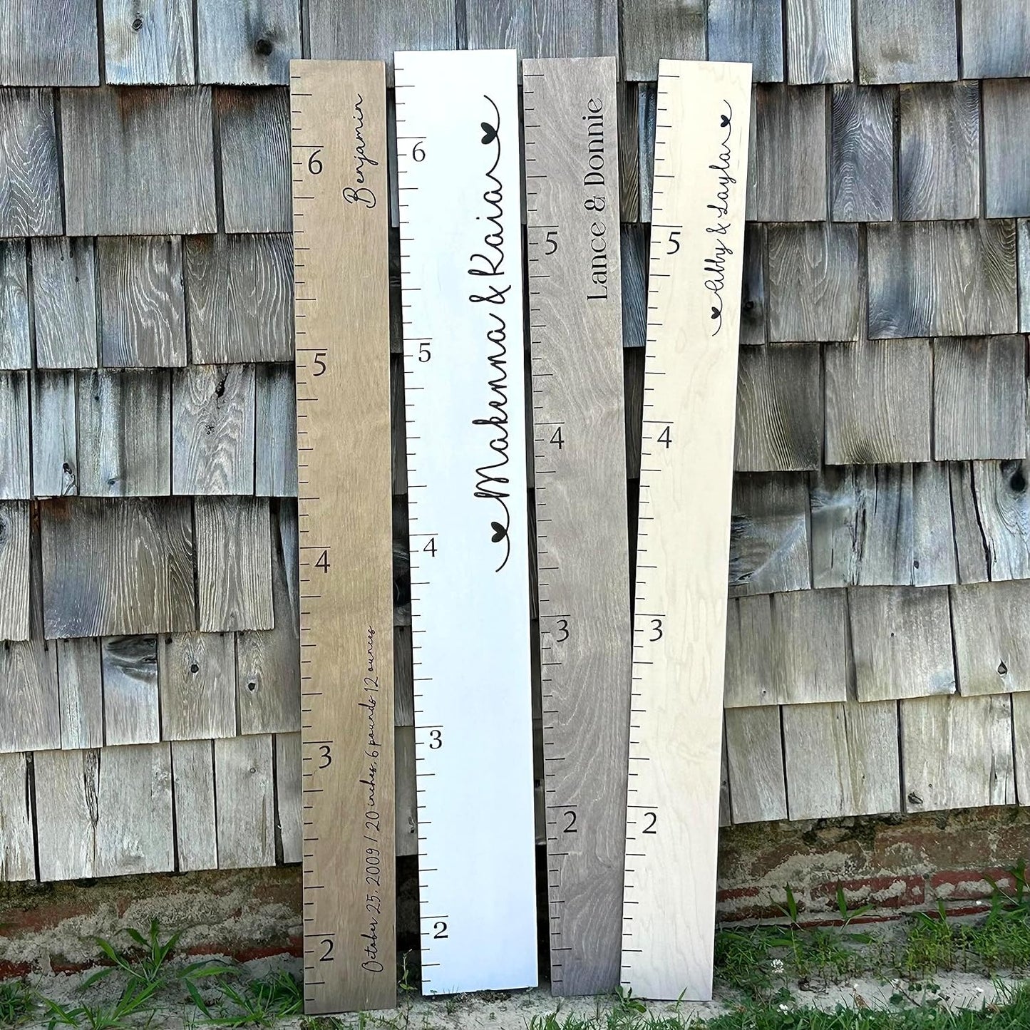 Personalized Growth Chart for Wall - Kids Height Ruler, Wooden Growth Chart for Kids, Wall Ruler for Kids Height Measurement and Height Growth Chart for Home - Kids Sizing Chart