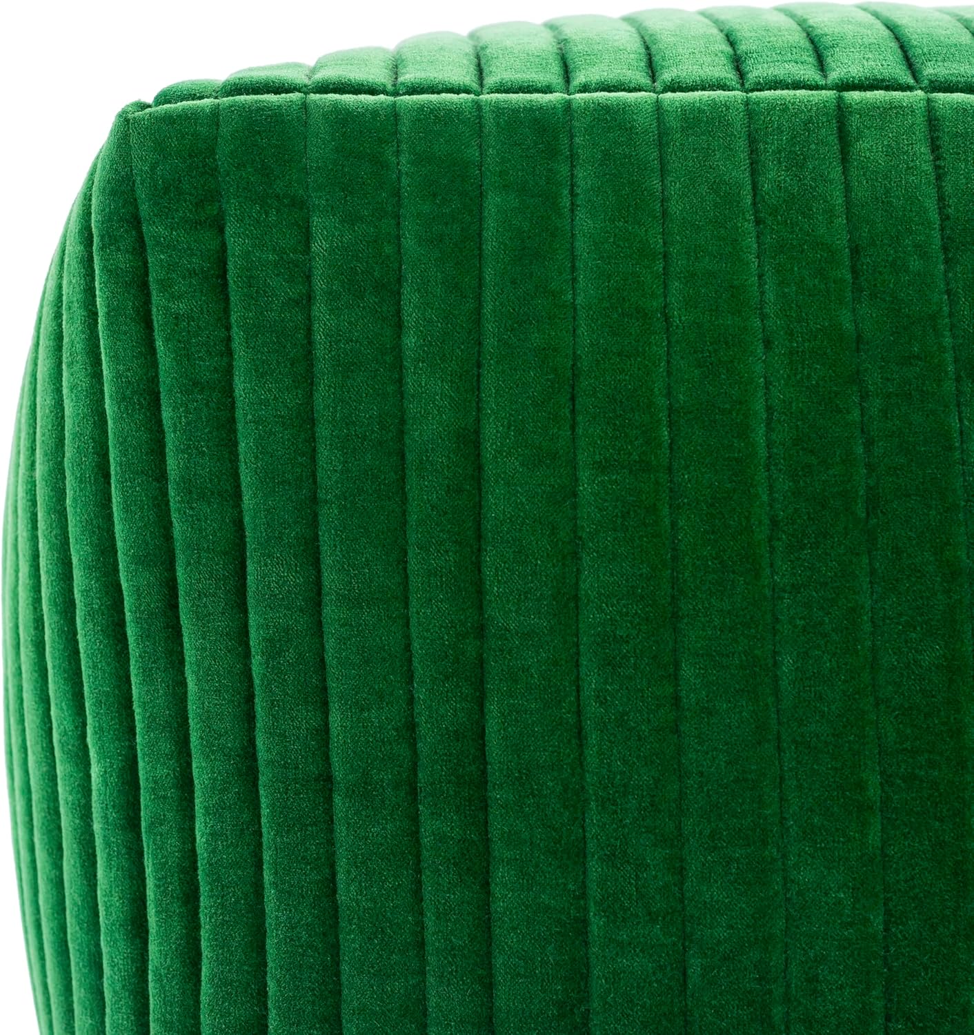Mark&Day Pouf Ottoman, Rubbach Modern Dark Green Cube Pouf Foot Rest for Living Room, Bedroom and Boho Home Decor (16"x16"x16")