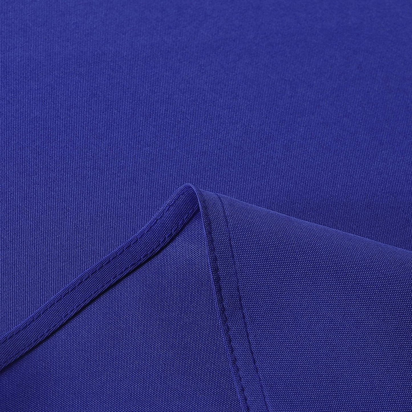 sancua Rectangle Tablecloth - 60 x 120 Inch - Stain and Wrinkle Resistant Washable Polyester Table Cloth, Decorative Fabric Table Cover for Dining Tables, Buffet Parties and Camping, Blue