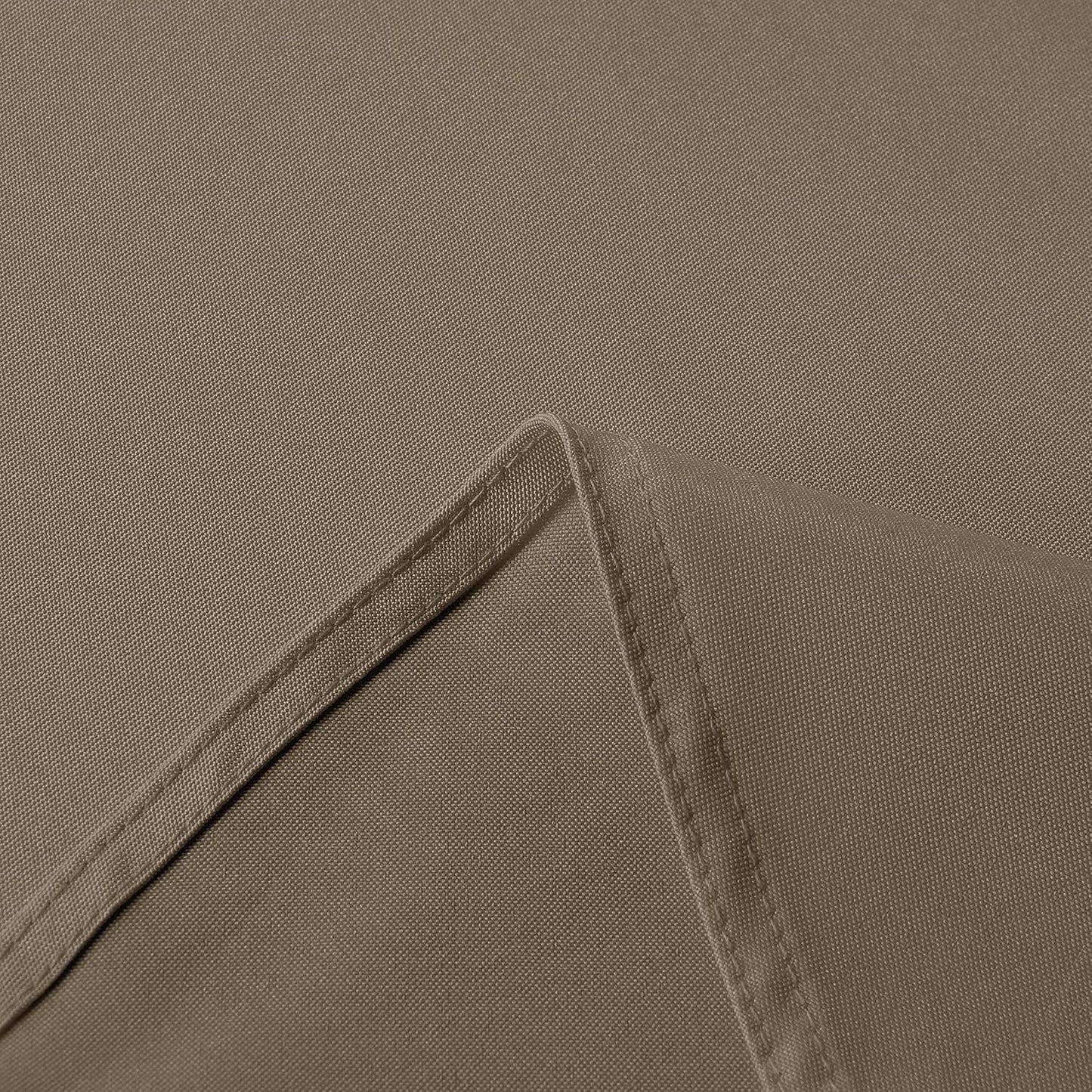 sancua Rectangle Tablecloth - 54 x 120 Inch - Stain and Wrinkle Resistant Washable Polyester Table Cloth, Decorative Fabric Table Cover for Dining Tables, Buffet Parties and Camping, Taupe