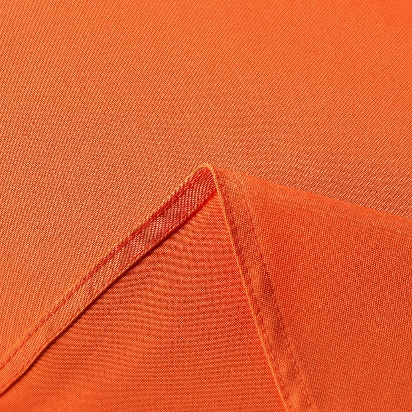 sancua Rectangle Tablecloth - 54 x 78 Inch - Stain and Wrinkle Resistant Washable Polyester Table Cloth, Decorative Fabric Table Cover for Dining Tables, Buffet Parties and Camping, Orange