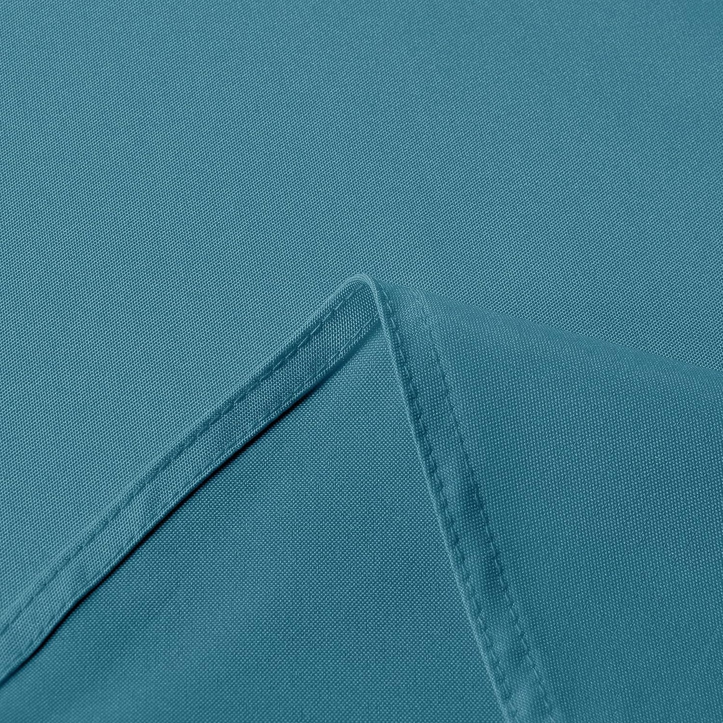 sancua Square Tablecloth - 70 x 70 Inch - Stain and Wrinkle Resistant Washable Polyester Table Cloth, Decorative Fabric Table Cover for Dining Tables, Buffet Parties and Camping, Teal